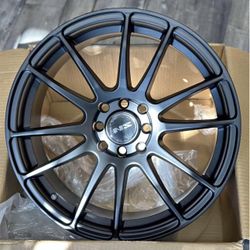 NS 1204 17x7.5 4x100 4x114.3 4x4.5 +38 Rims 215/45R17 Tires 4 Lug Corolla Civic Fiesta Accent Rio