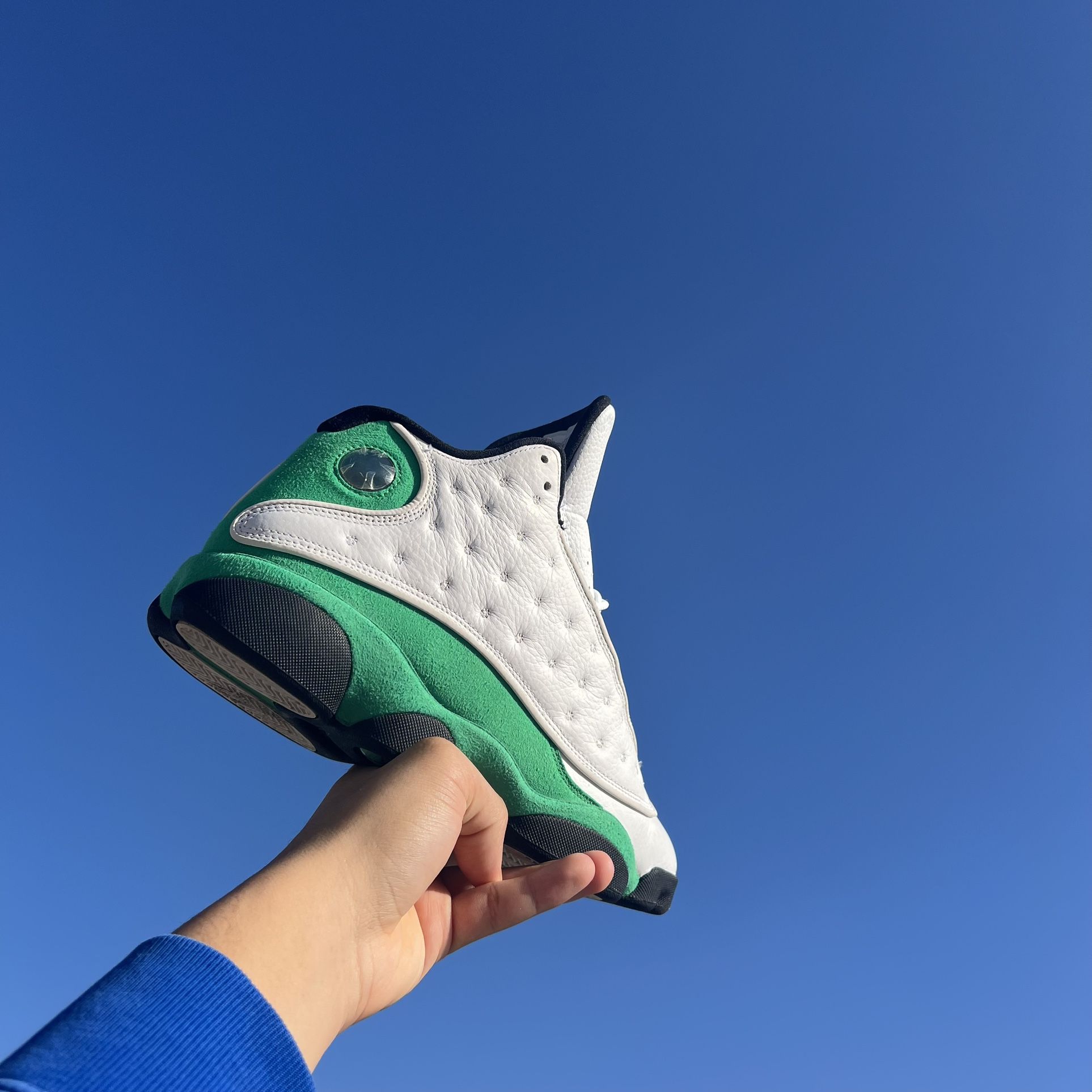 Size 10 Shoes Retro Jordan Lucky Green 13s