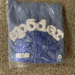 Blue Sp5der Hoodie