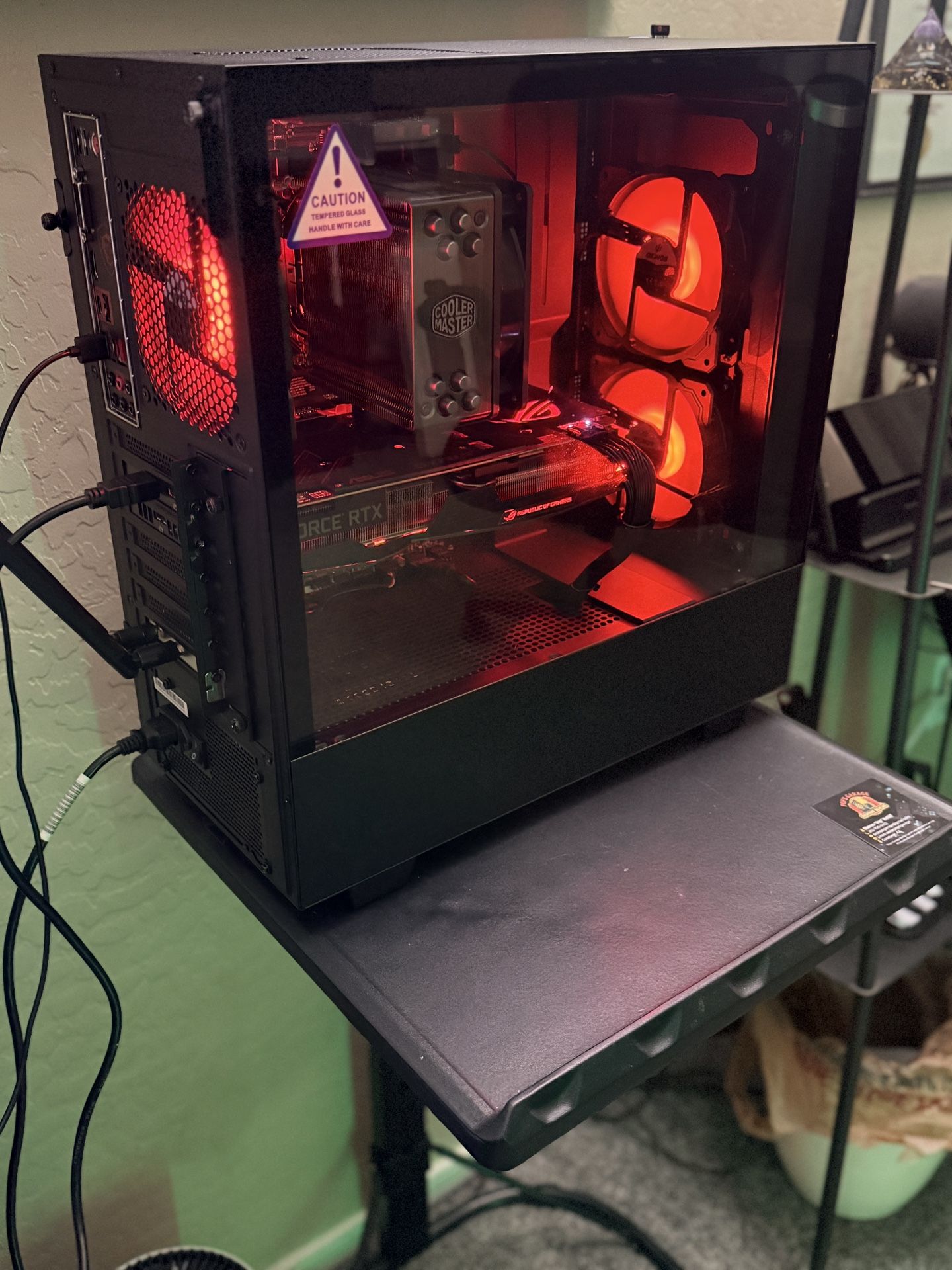 💻 Custom Gaming PC – ROG STRIX RTX Build