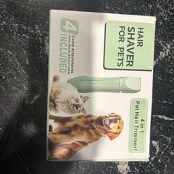 4 In 1 Pet Hair Trimmer !