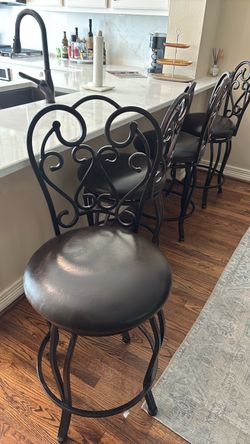 Bronze barstools