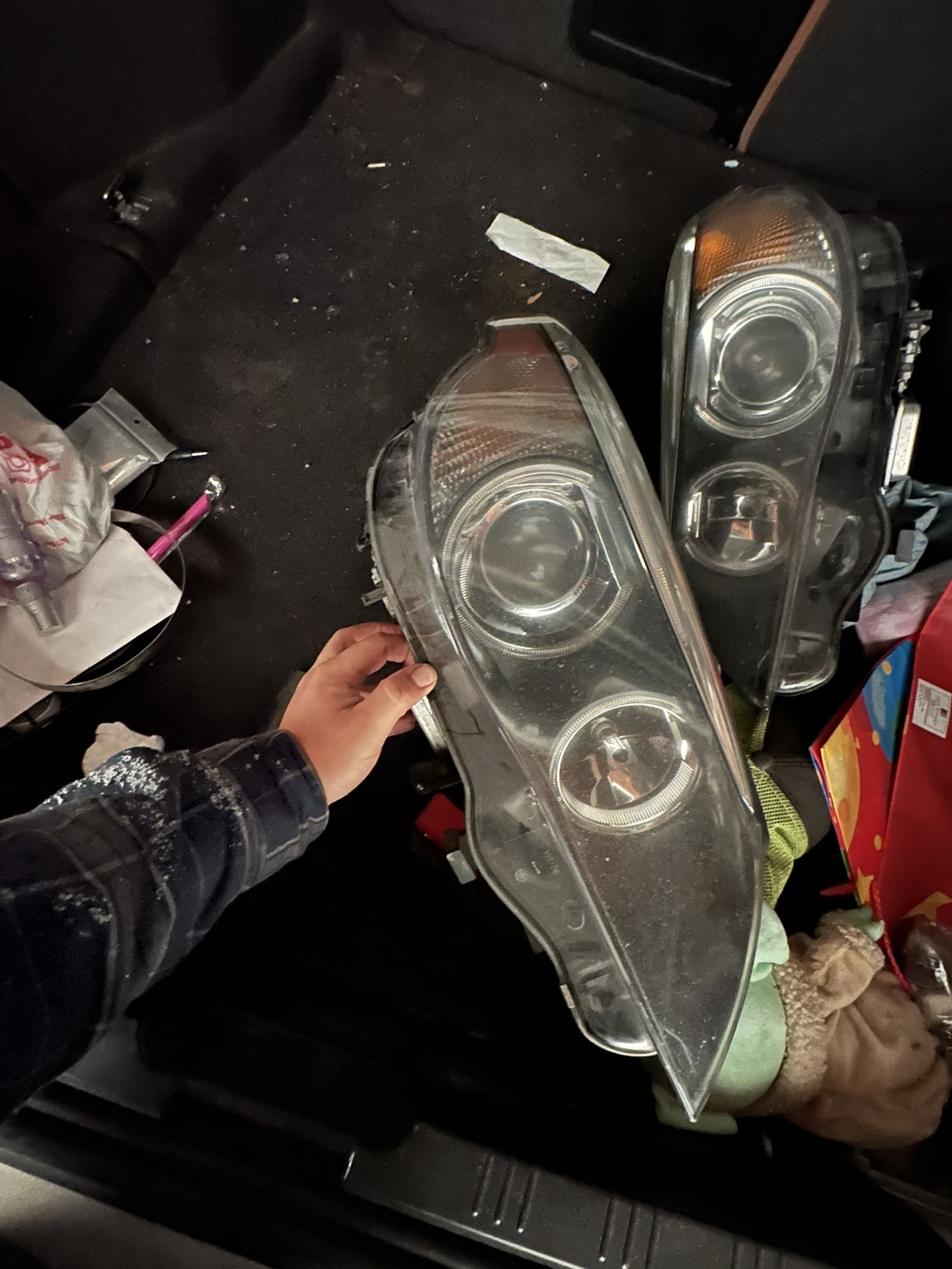 BMW 5 series Headlights