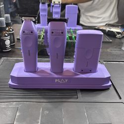 tpob set purple color clipper trimmer shaver