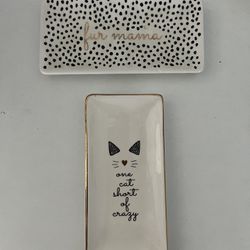 Cat Lovers Jewelry Trays MAKE OFFER