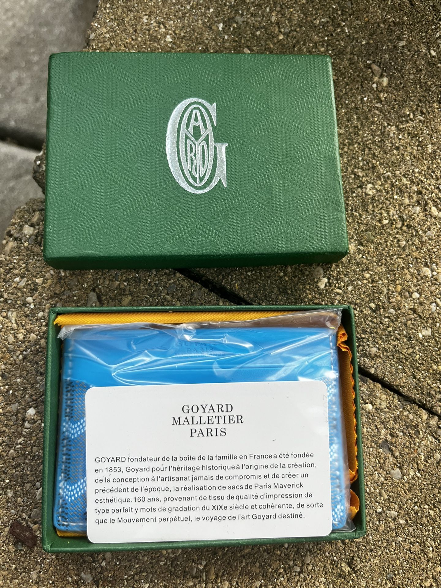 GoYard Wallet Brand New