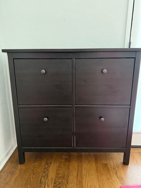 HEMNES IKEA Shoe Cabinet With 4 Compartments