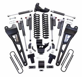 🔥 4" COIL SPRING SUSPENSION SYSTEM WITH FALCON MAX3.3 SHOCKS AND RADIUS ARMS - 2017-2022 FORD SUPER DUTY F250/F350 4WD 🔥