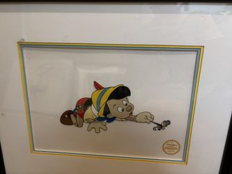 Disney Pinocchio Serigraph limited edition