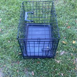 iCrate Fold & Carry Single Door Collapsible Wire Dog Crate