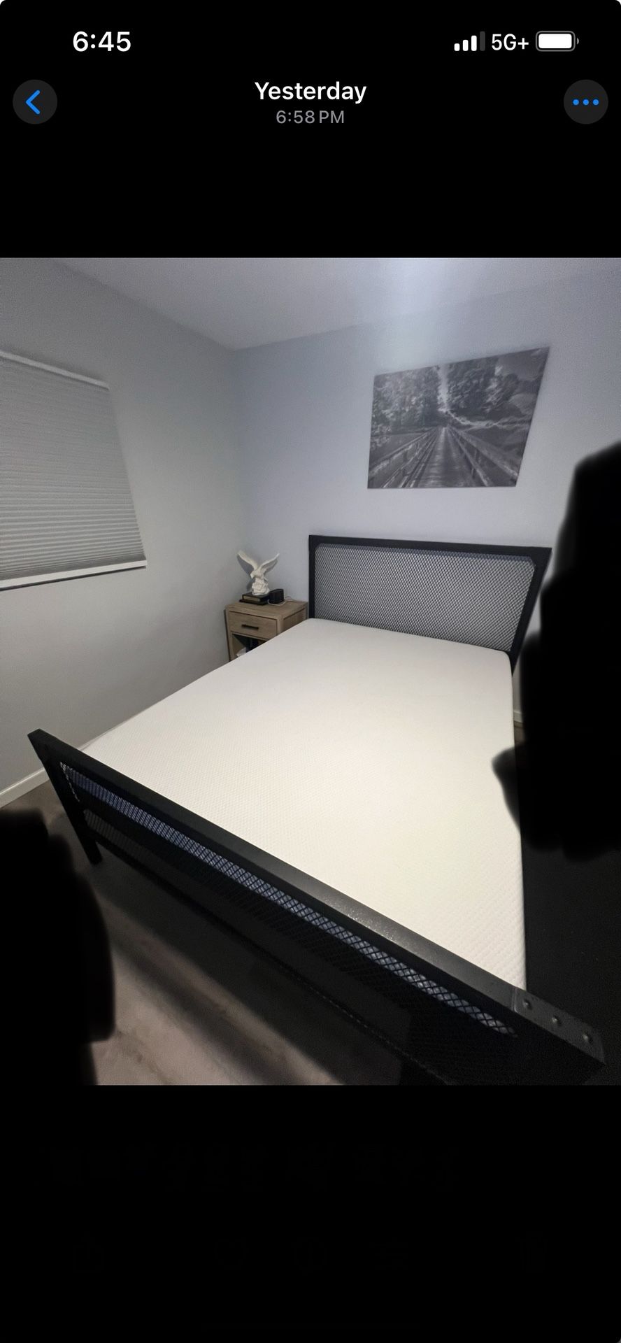 Queen Size Bed Frame And Mattress