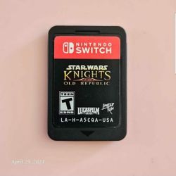 ‼️PLEASE READ DESCRIPTION‼️Star Wars Knights Of The Old Republic Nintendo Switch