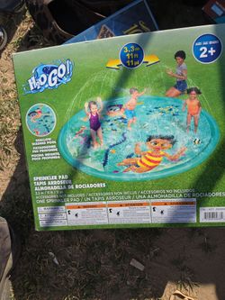 Sprinkler kiddie pool