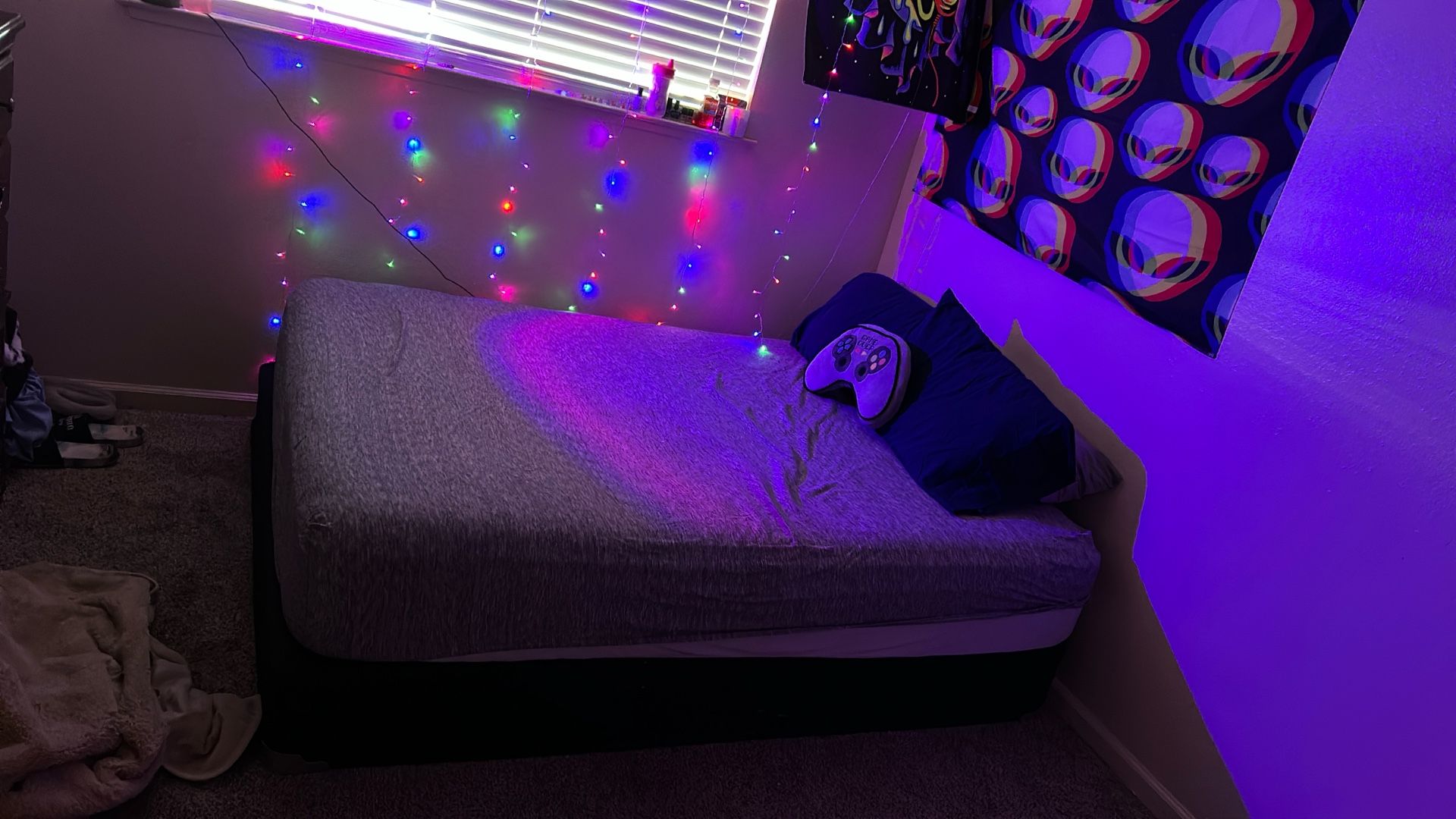 Queen Size Bed With Box Spring