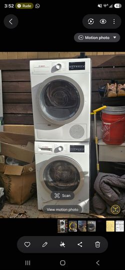 Washer and dryer combo electric
