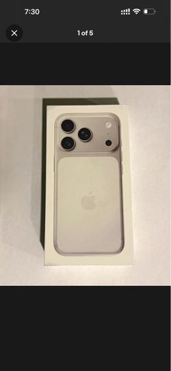 iPhone 17 Pro 256GB Silver – AT&T Locked – Brand New