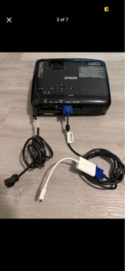 Epson EX-7235 Projector & Projection Screen Bundle-Complete Setup