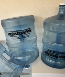 5 gallon water jugs