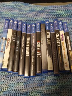 Ps4 games     Must buy all