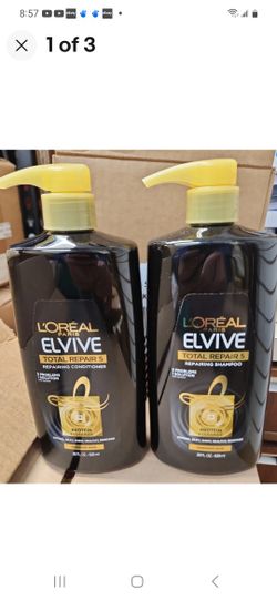 L'Oreal Paris ElviveTotal Repair 5 Repairing Shampoo and Conditioner 28floz each