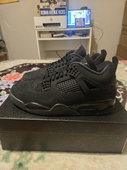 Air Jordan 4 Retro Black Cat Size 10.5M Brand New DS