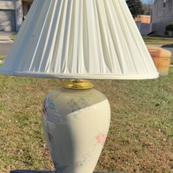 2-Vintage Lenox Porcelain lamps