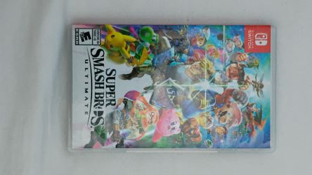 Used Good Condition Nintendo Switch Games (Super Smash Bros Ultimate, Minecraft, MarioKart 8 Deluxe )
