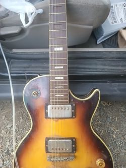 Guitar and 2 amps