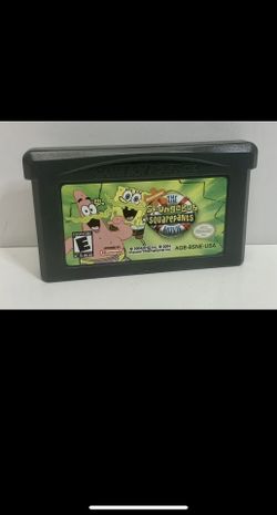 Gameboy Advanced SpongeBob SquarePants Movie Game