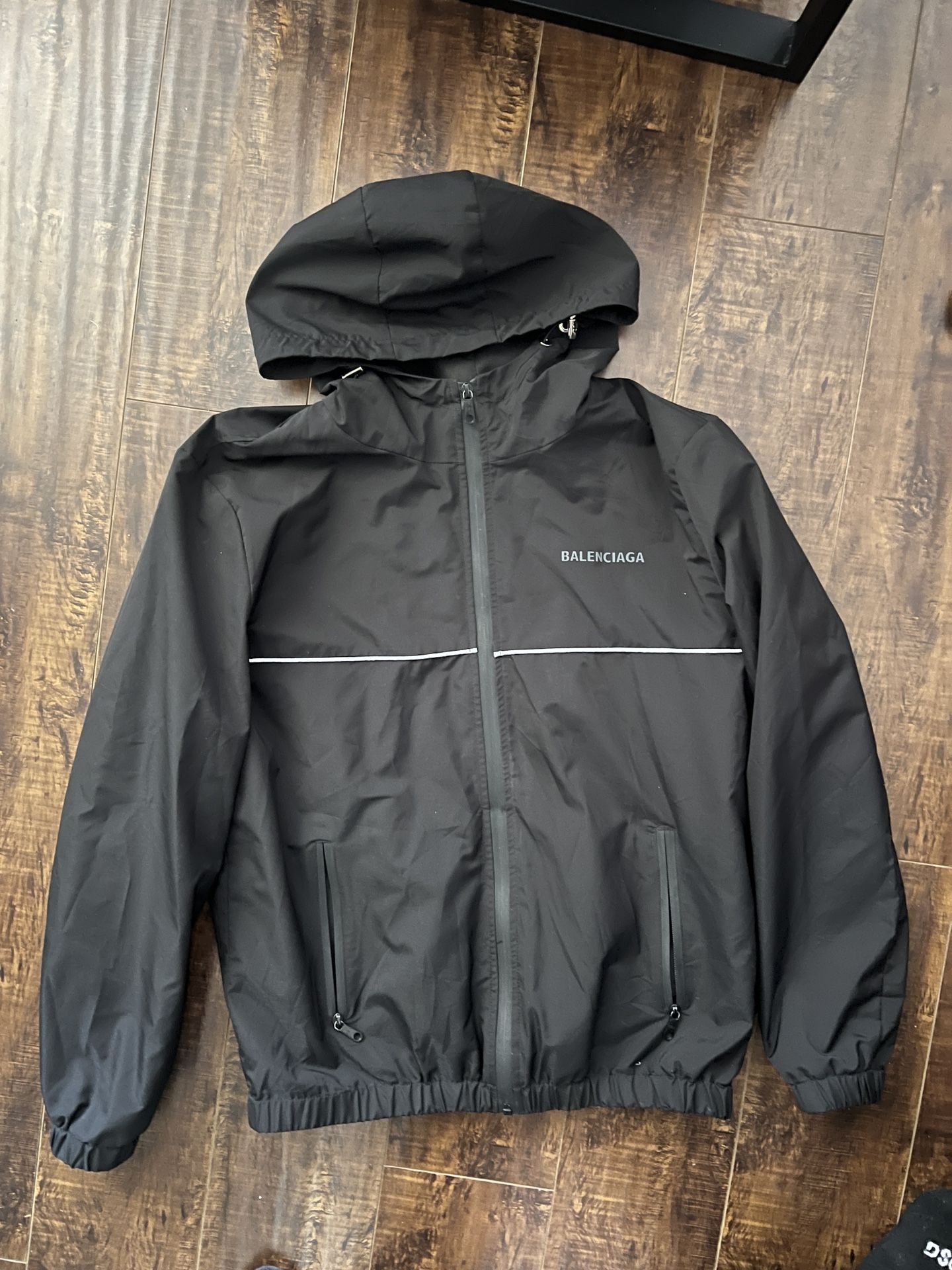 Balenciaga windbreaker hoodie jacket