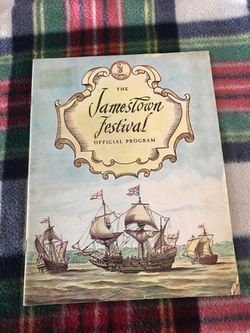 The Jamestown Virginia festival program 1957