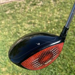 EXCELLENT CONDITION TAYLORMADE STEALTH PLUS GOLF DRIVER 9.0 ADJUSTABLE LOFT W CUSTOM ORDER FUJIKURA SPEEDER NX 50g A FLEX
