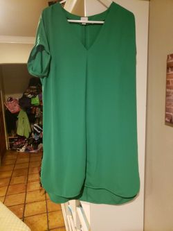 GREEN DRESS BY A NEW DAY, XL