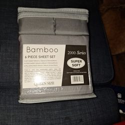 Organic BAMBOO 6 PIECE SHEET SET 