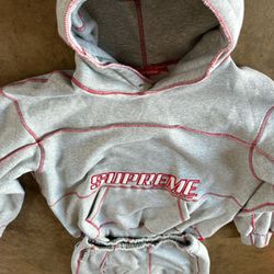 Supreme Coverstich Sweatsuit