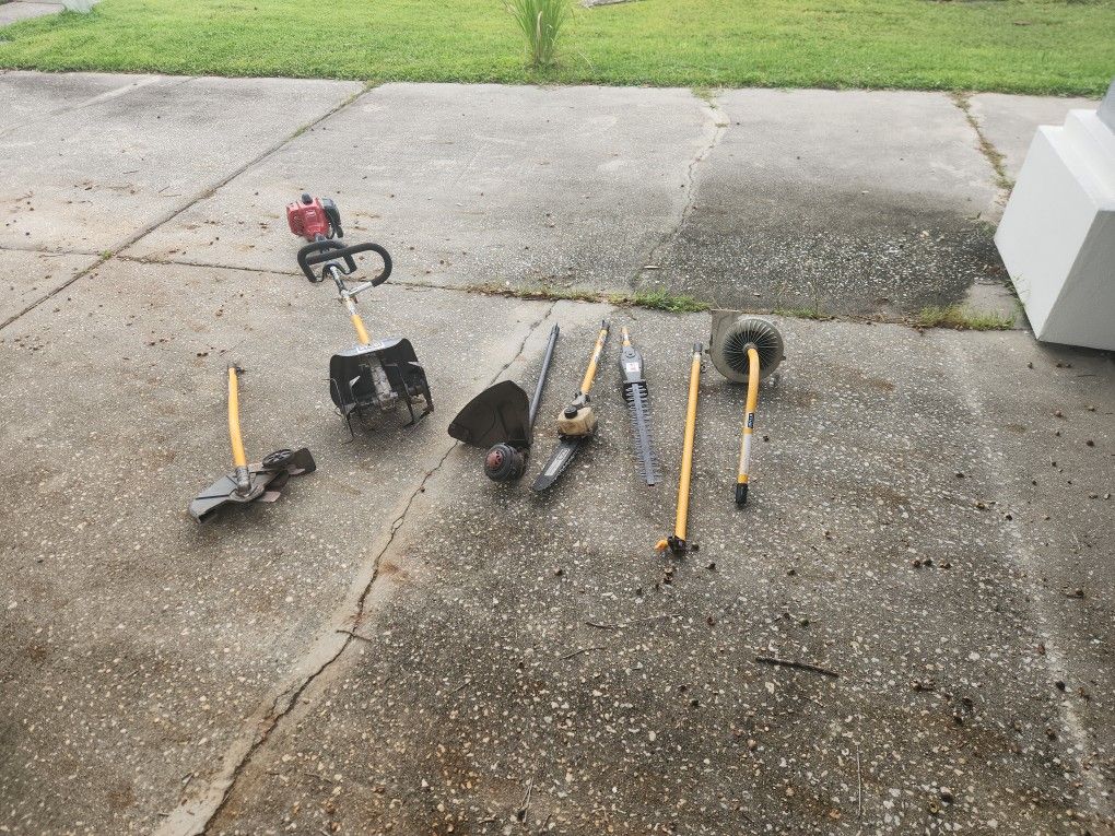 Toro Powerhead + Ryobi Expand-It Attachments