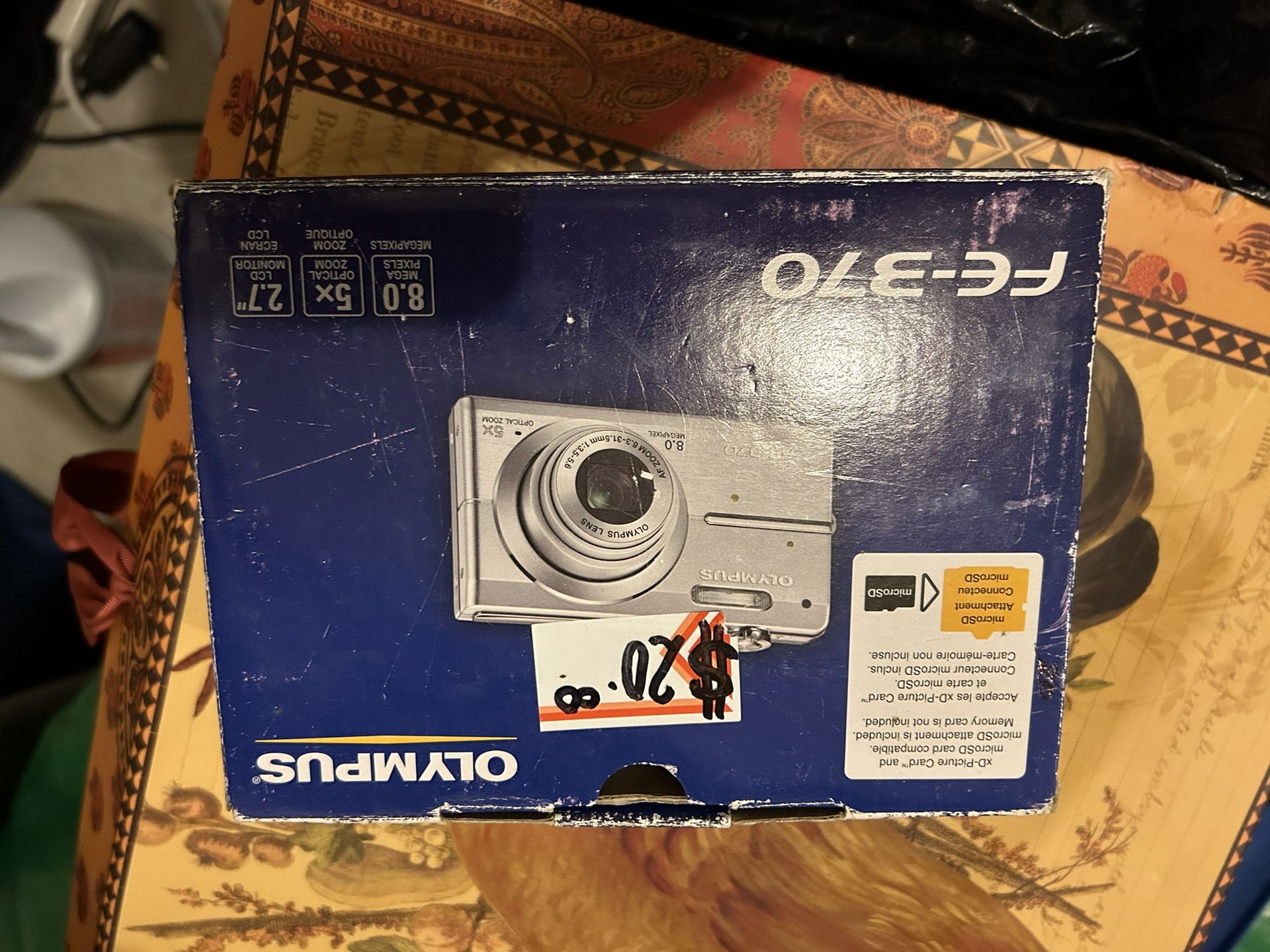 Olympus Fe-370 Camera