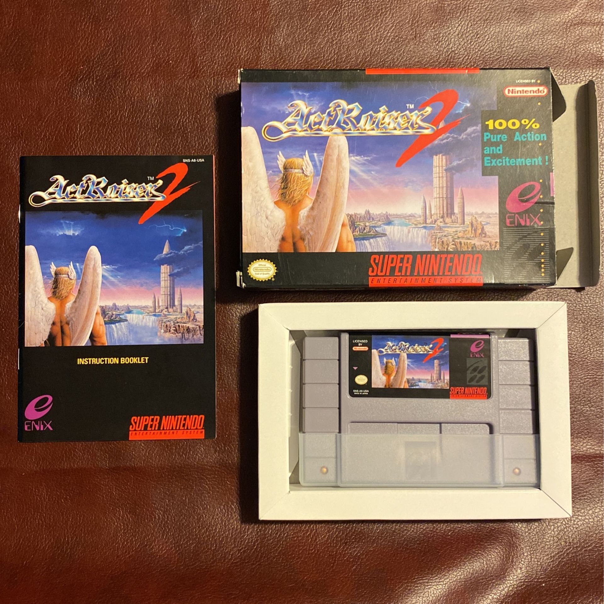 ACTRAISER 2 Super Nintendo