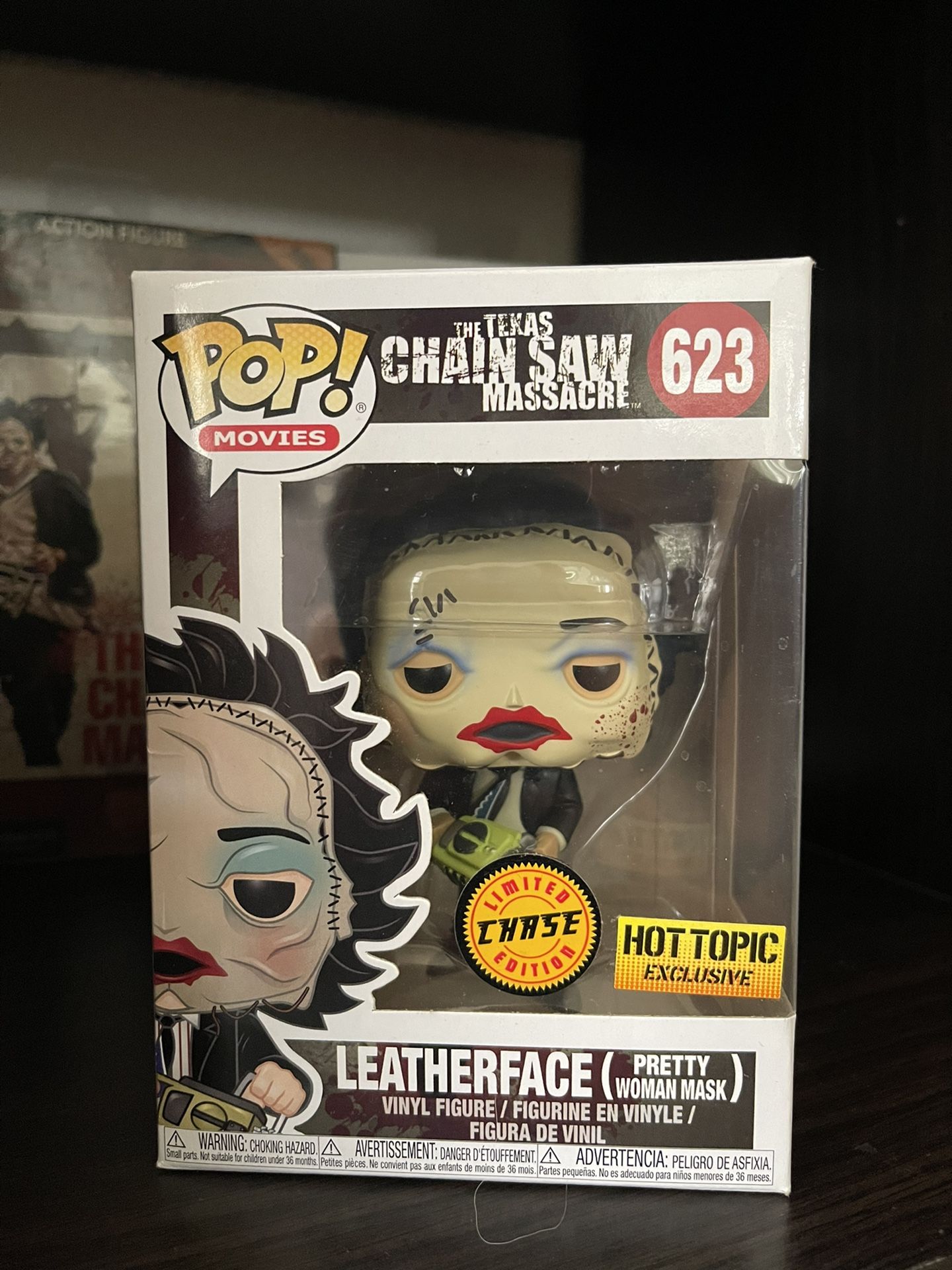Rare *Chase* Texas Chainsaw Massacre Funko Pop Vinyl