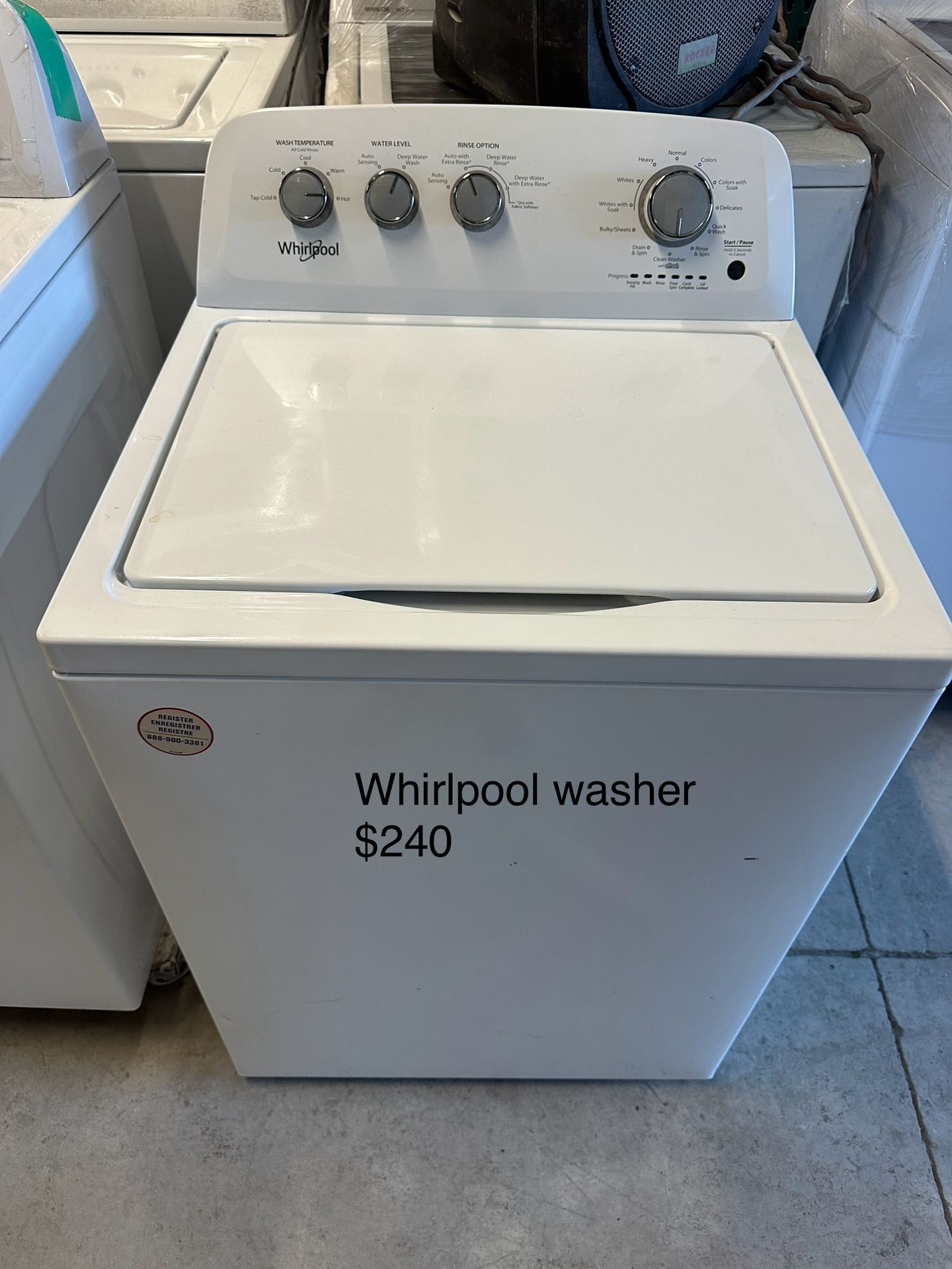 Whirlpool Washer