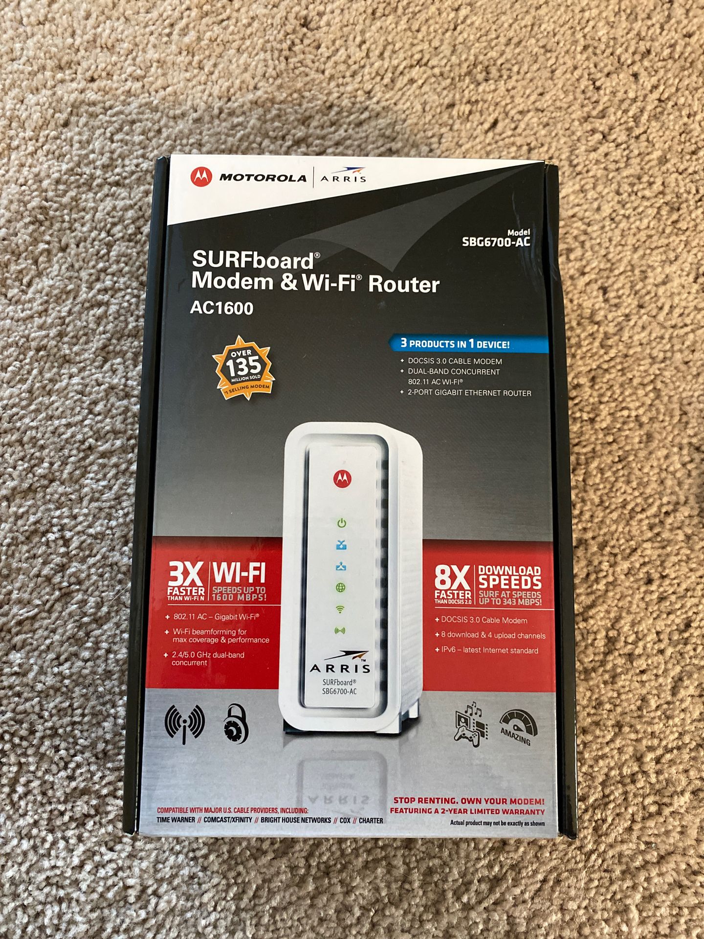 Wifi router and modem