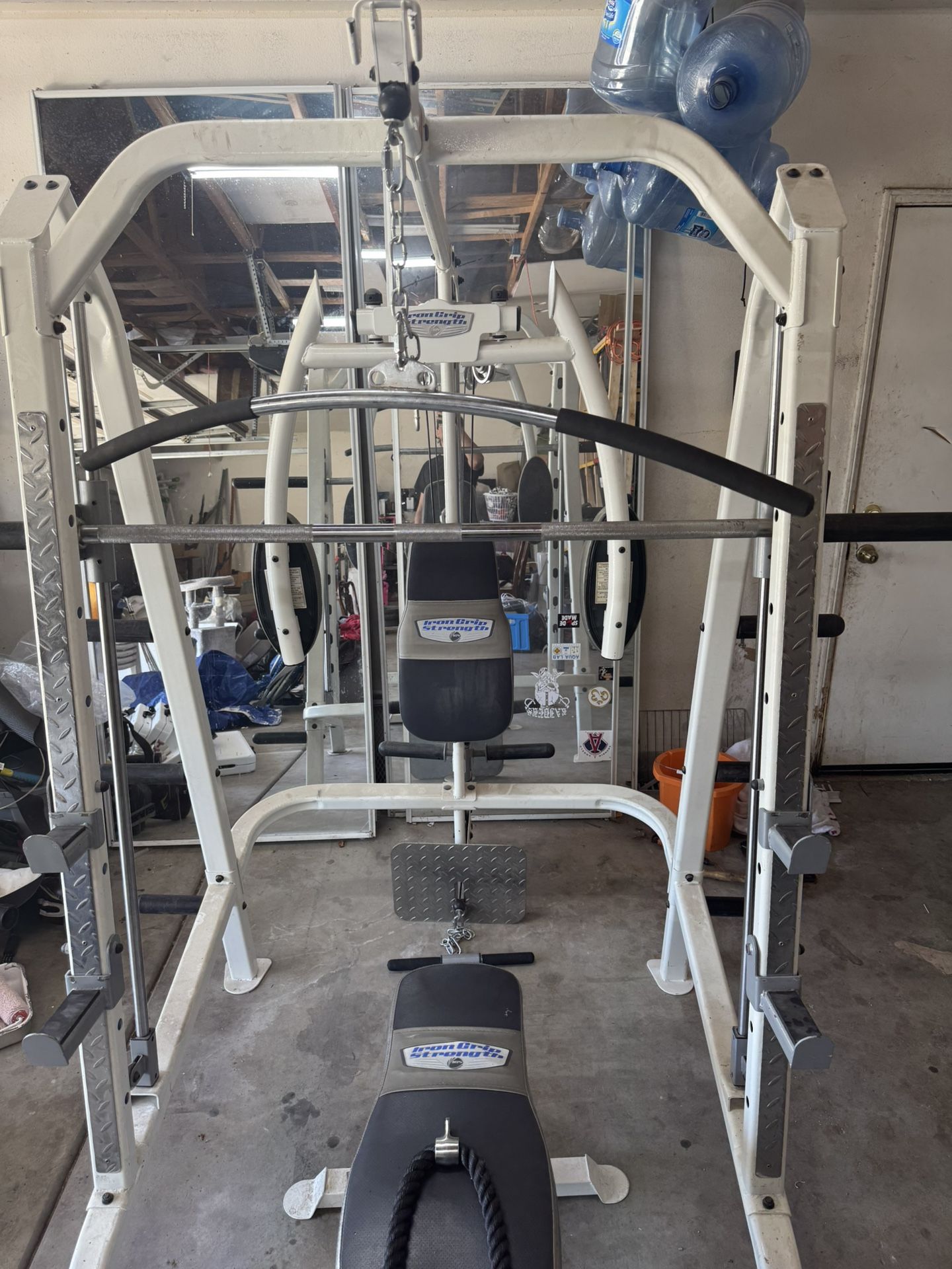 Iron Grip Strength Smith Machine