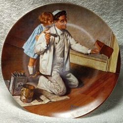 Norman Rockwell Ceramic Collector Plate 