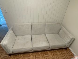 Used Article Ceni 83” Sofa - white/off white