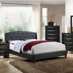 Queen Bed Frame With Mattress