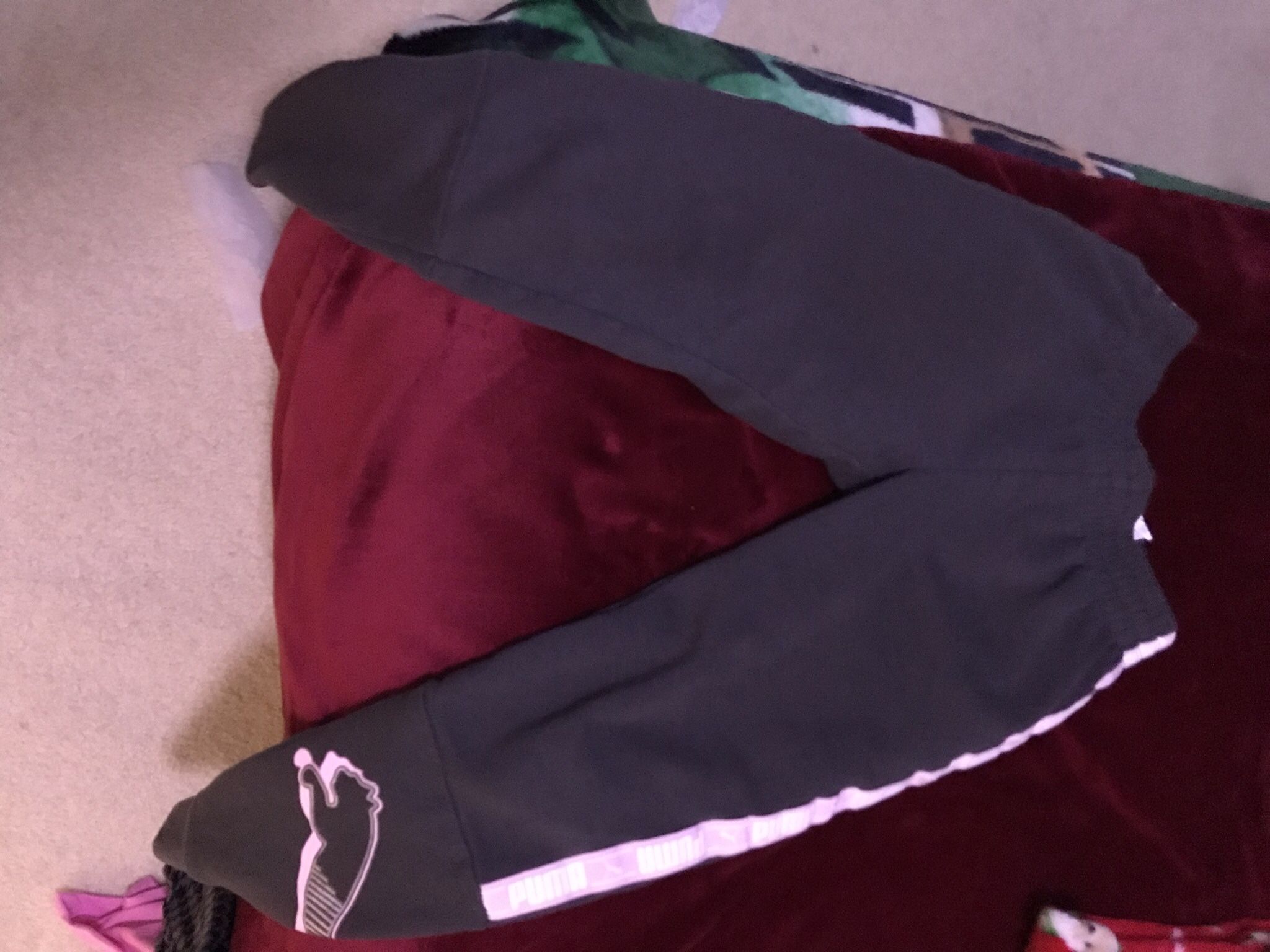 Used Girls Puma Pants Size Xl 14-16