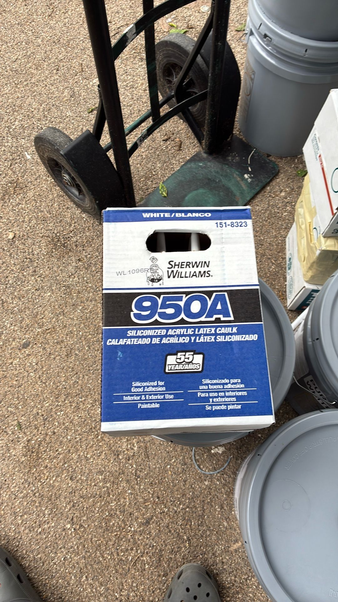 sherwin williams caulking box