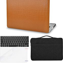 Leather Case And Bag For Macbook Pro 13"
