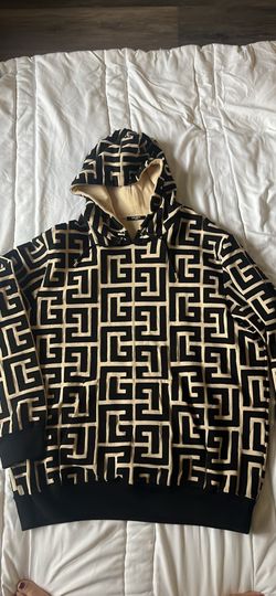 BALMAIN Monogrammed Hoodie