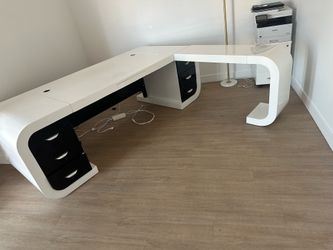 Office Desk White